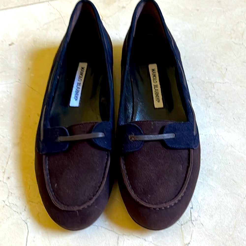 Brown loafers